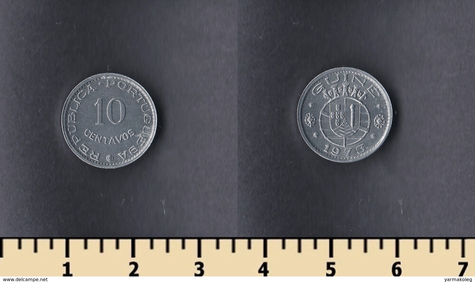 Guinea-Bissau 10 Centavo 1973 - Guinea-Bissau