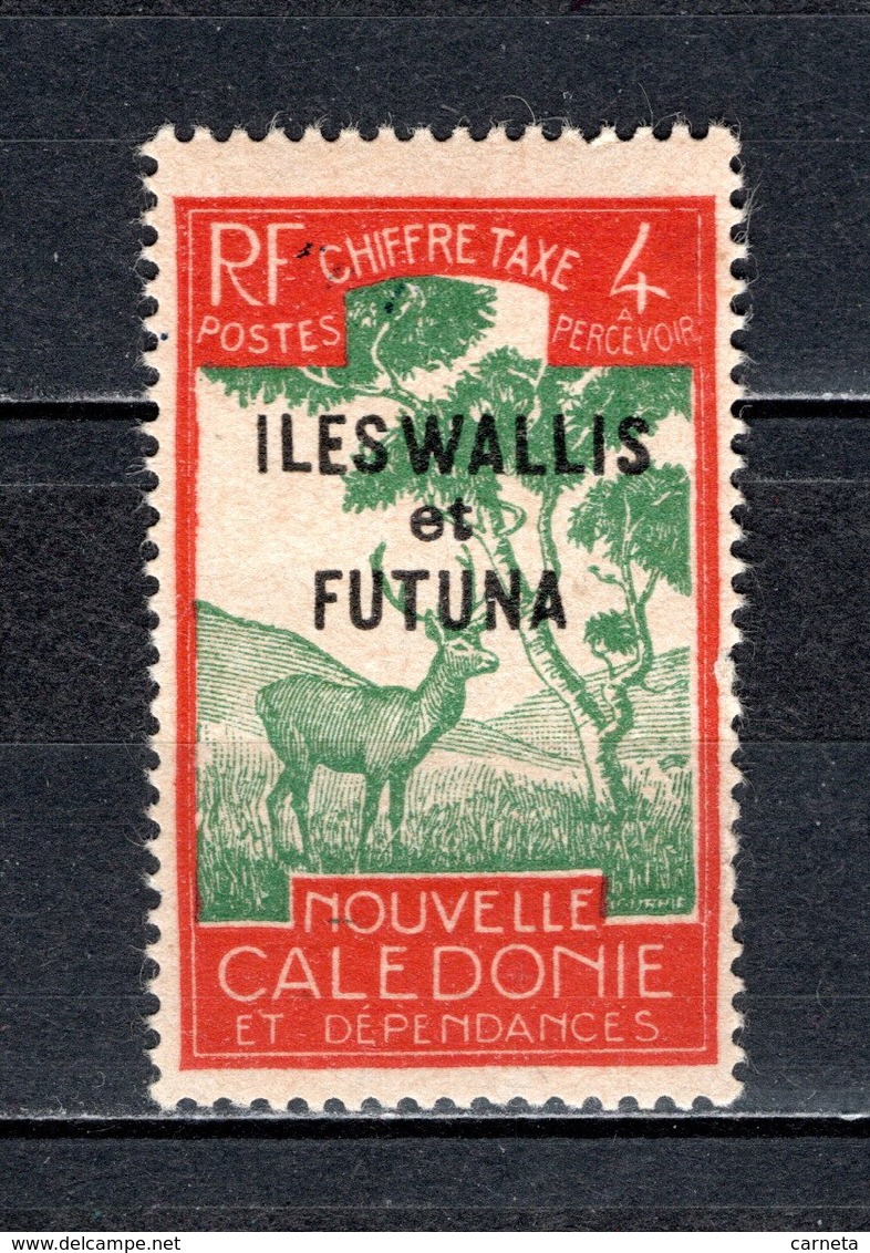 WALLIS ET FUTUNA TAXE N° 12 NEUF AVEC CHARNIERE COTE 0.25€     ANIMAUX - Portomarken