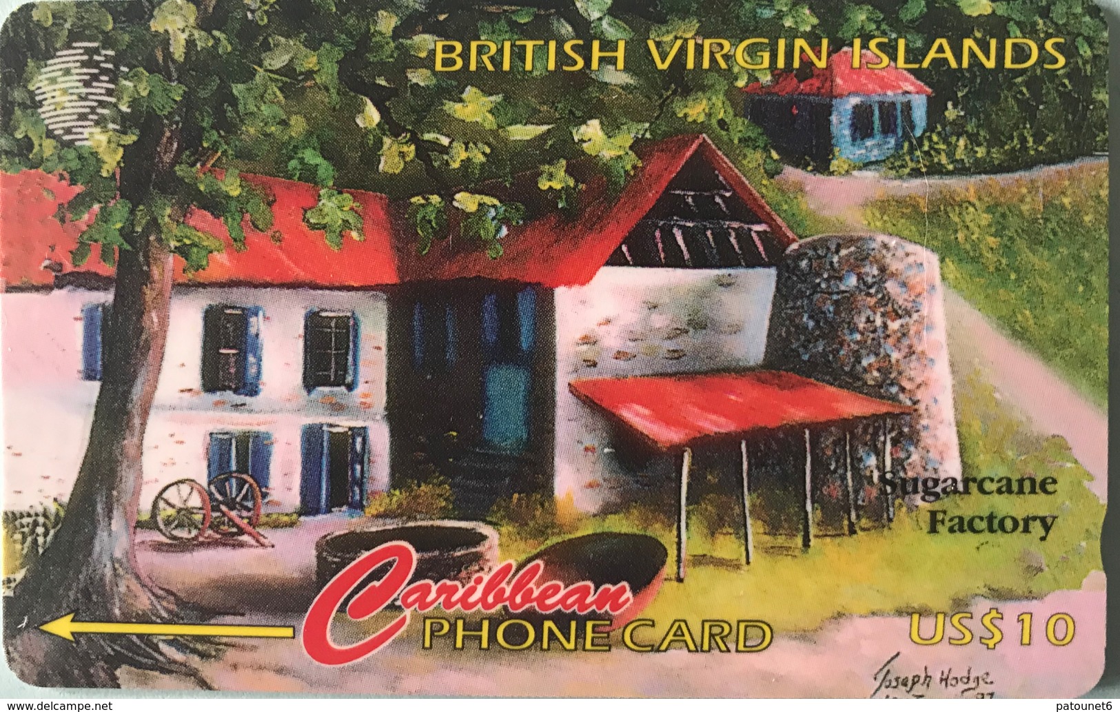 VIERGES (Iles)  -  Cable § Wireless  -  Sugarcane Factory  -  US$10 - Virgin Islands