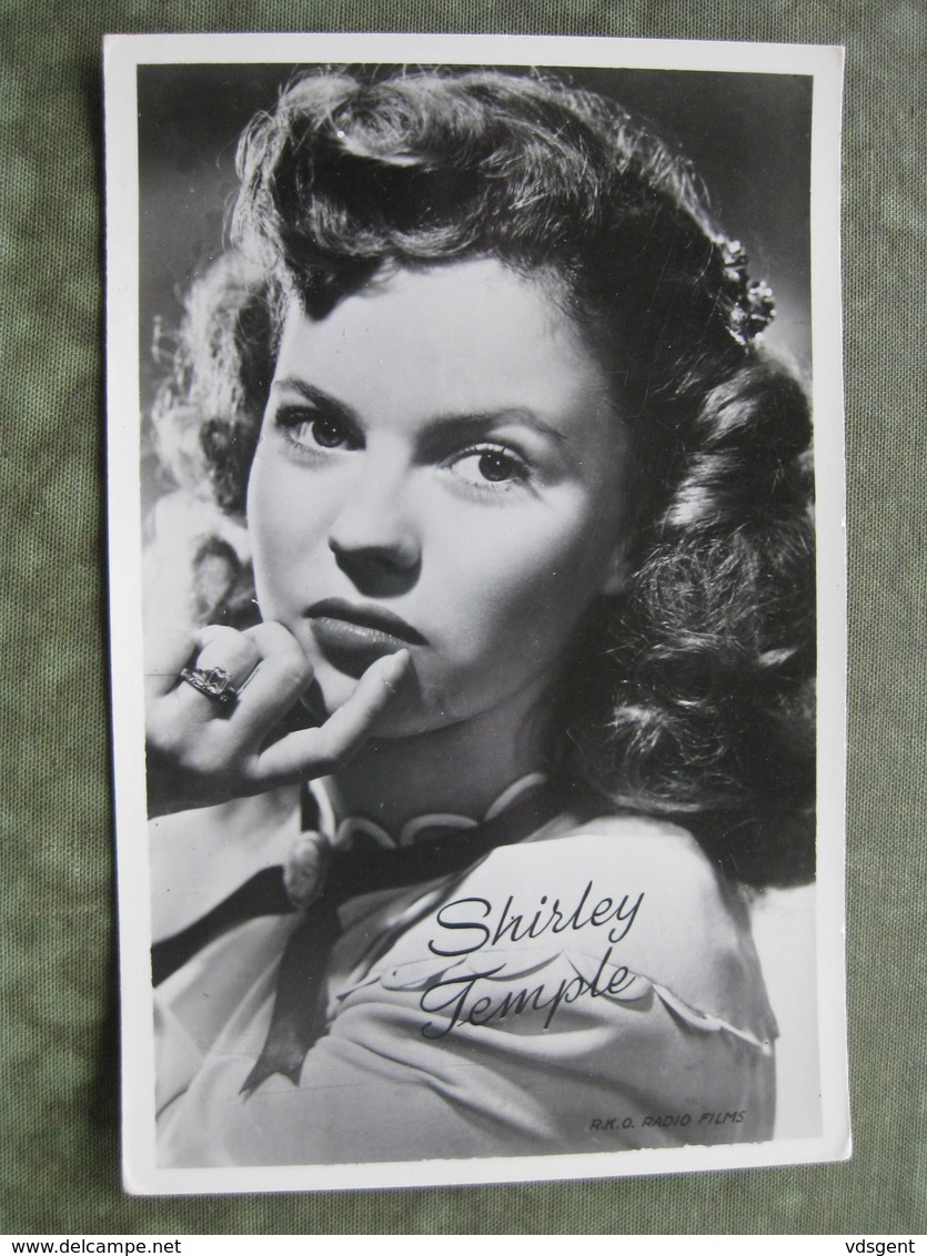 CPA PHOTO / RPPC SHIRLEY TEMPLE - Artistes