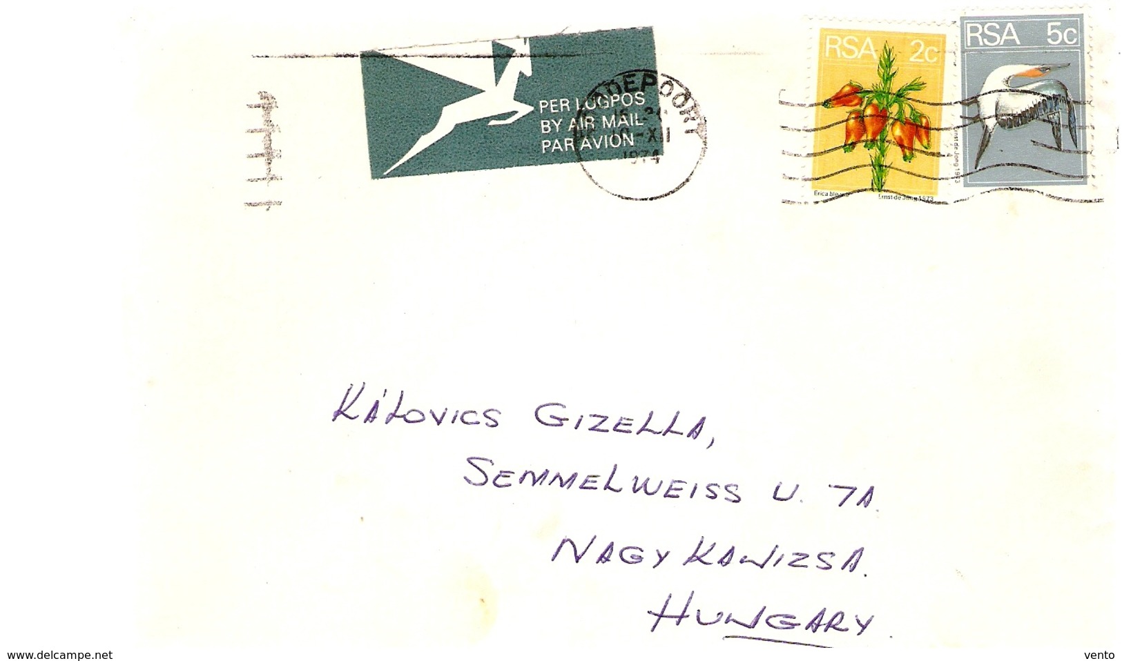 South Africa Cover ... Ak641 - Lettres & Documents