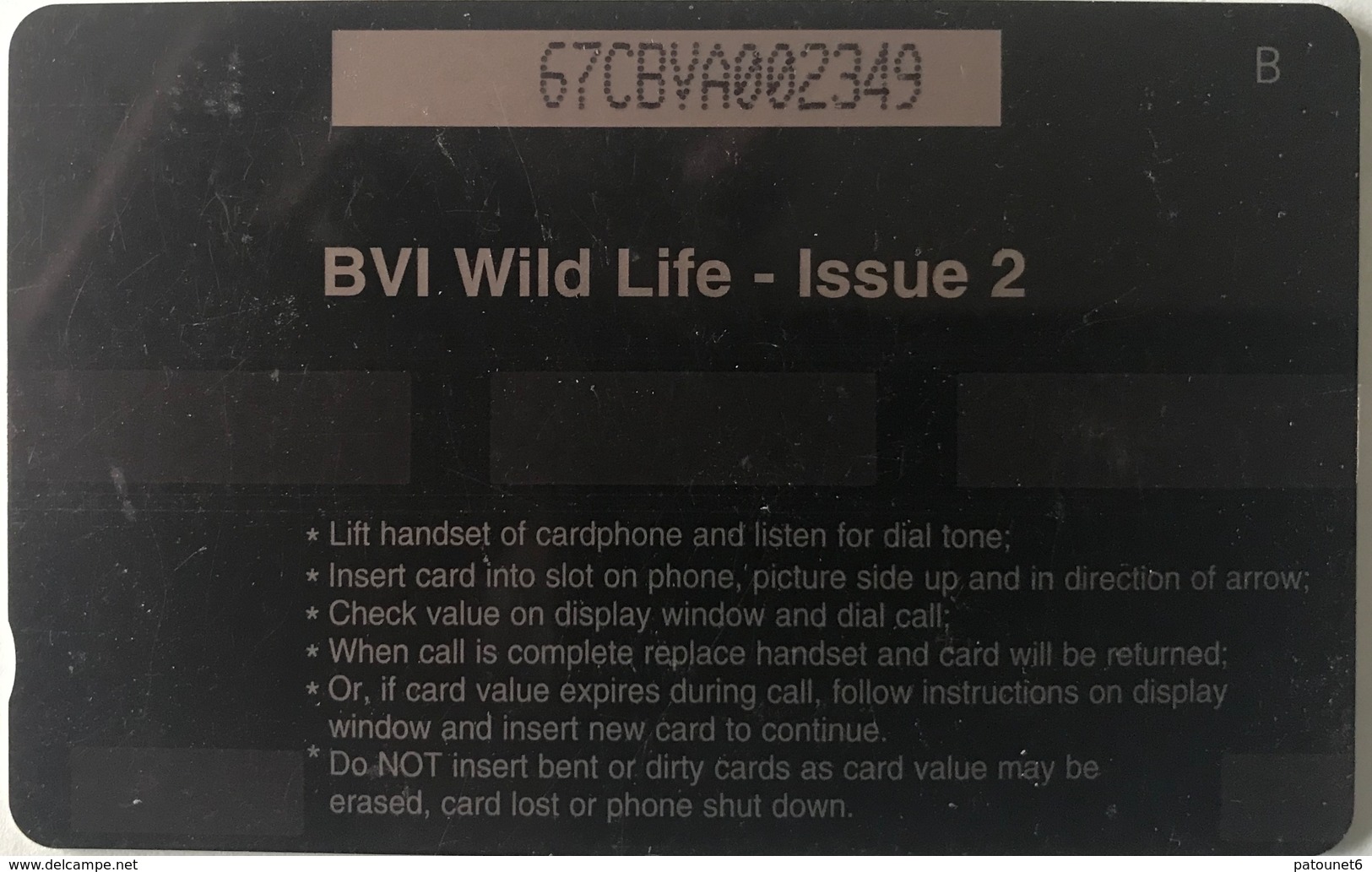 VIERGES (Iles)  -  Cable § Wireless  - Hummingbird -  US$5 - Jungferninseln (Virgin I.)