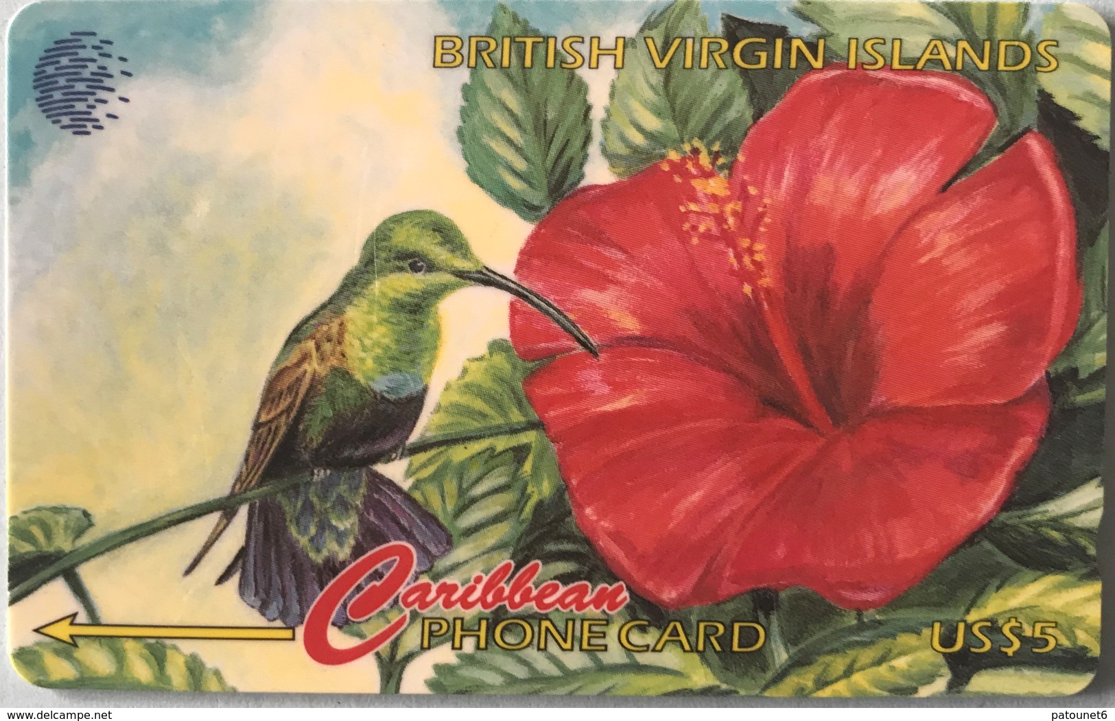 VIERGES (Iles)  -  Cable § Wireless  - Hummingbird -  US$5 - Virgin Islands