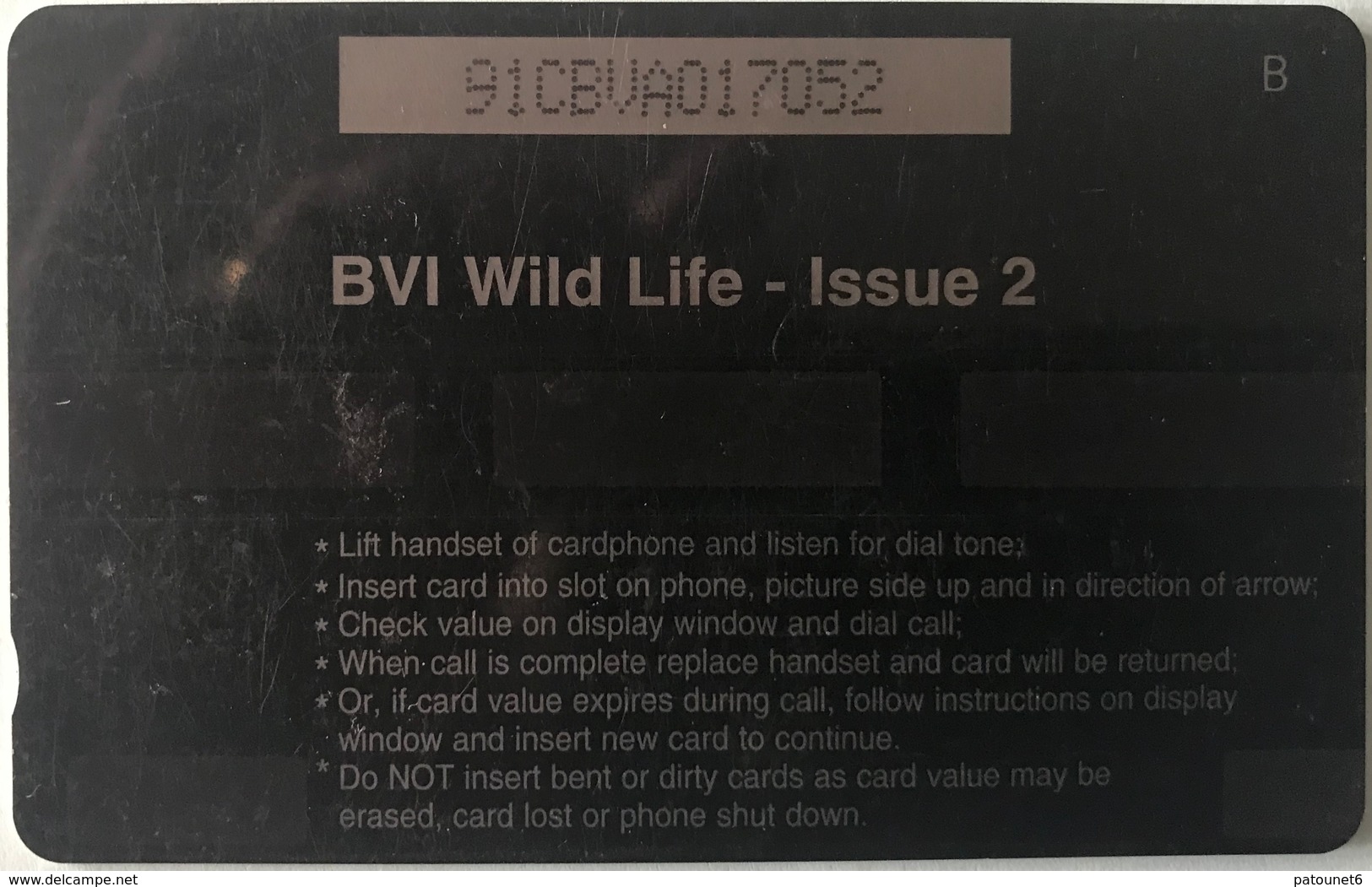 VIERGES (Iles)  -  Cable § Wireless  - Hummingbird -  US$5 - Virgin Islands