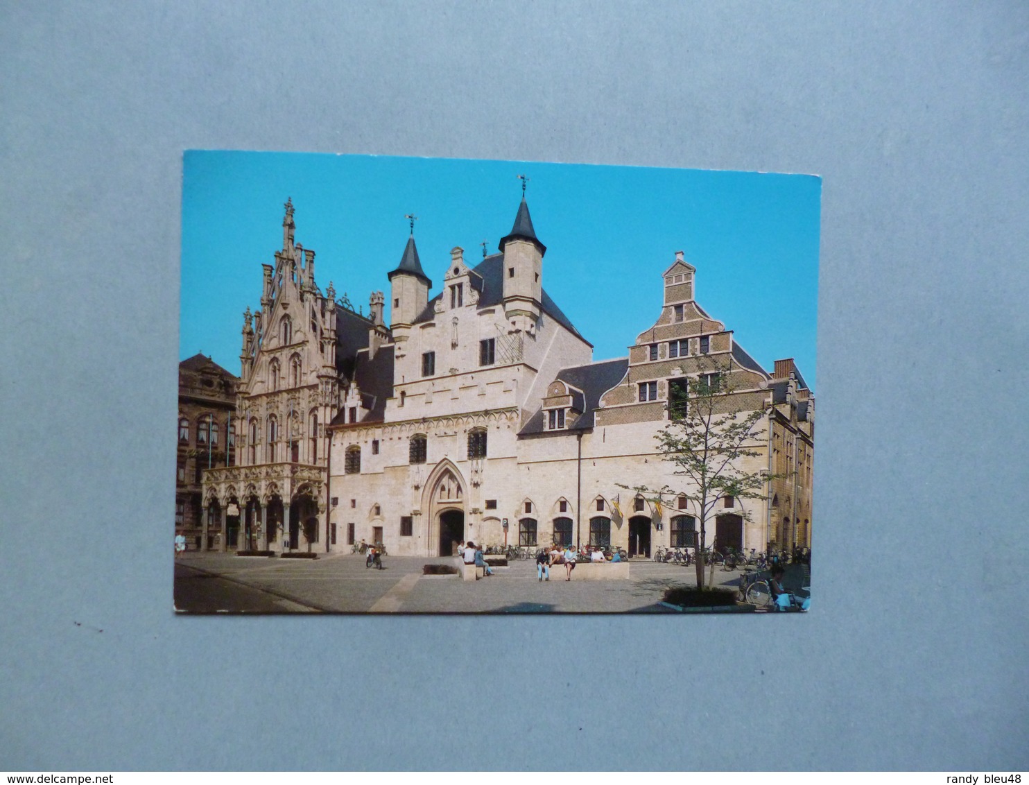 MECHELEN  -  MACHELEN  -  Hôtel De Ville Et Halles Aux Draps   -  Belgique - Machelen