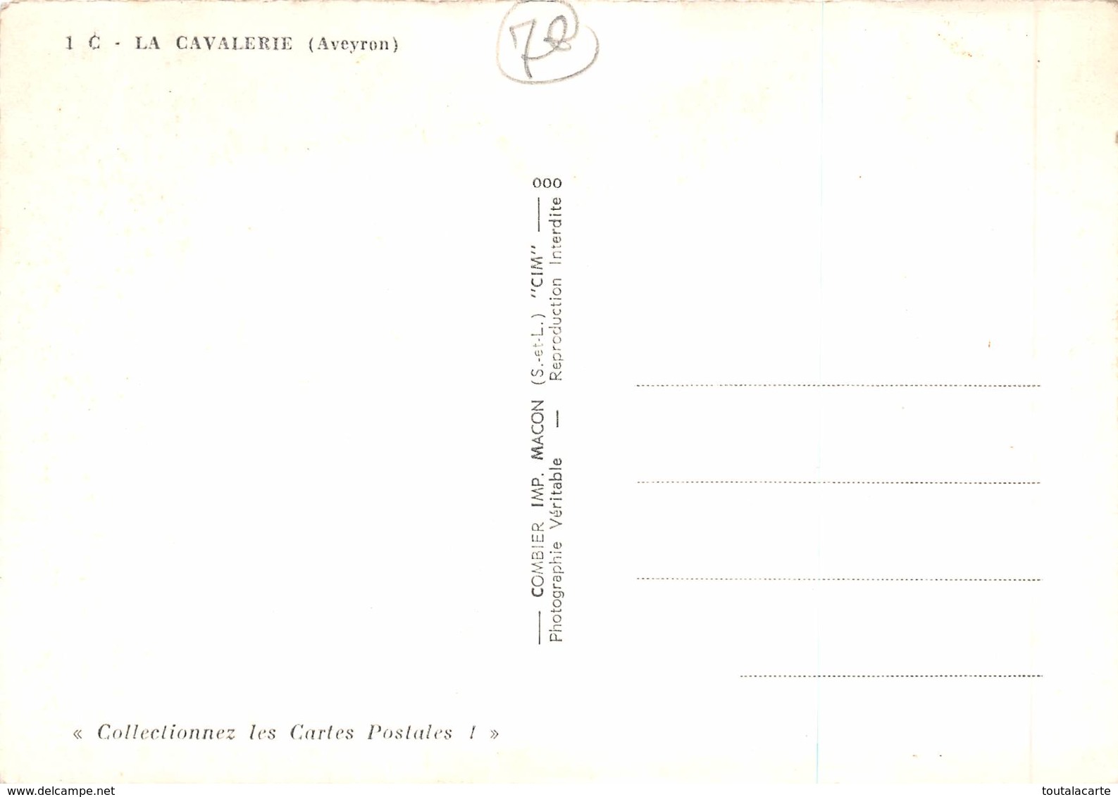 CPSM 12 LA CAVALERIE MULTI VUES   Grand Format 15 X 10,5 Cm - La Cavalerie