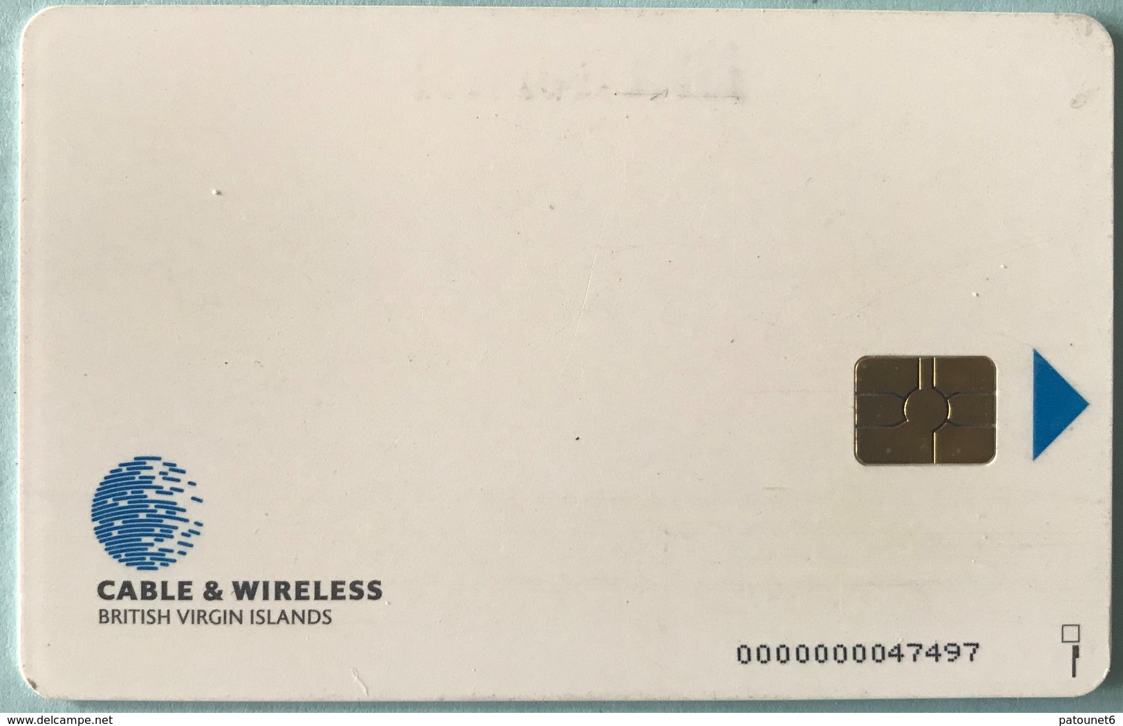 VIERGES (Iles)  - Chip Card -  Cable § Wireless  - Hummingbird -  US$20 - Vierges (îles)