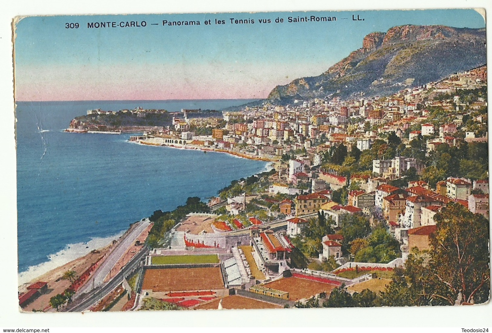 Monaco -  MONTECARLO - 1933 - Monte-Carlo