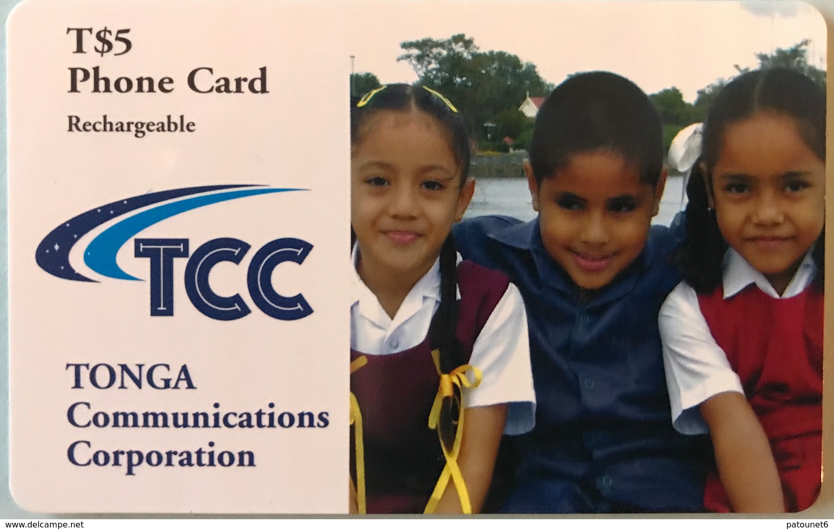 TONGA  -  Phonecards  - TCC - T$5 - Tonga