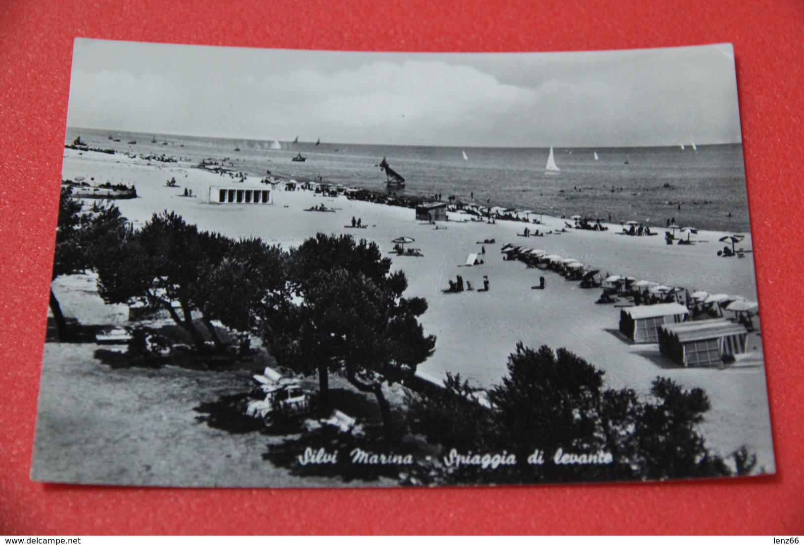Teramo Silvi Marina La Spiaggia Di Levante 1962 - Teramo