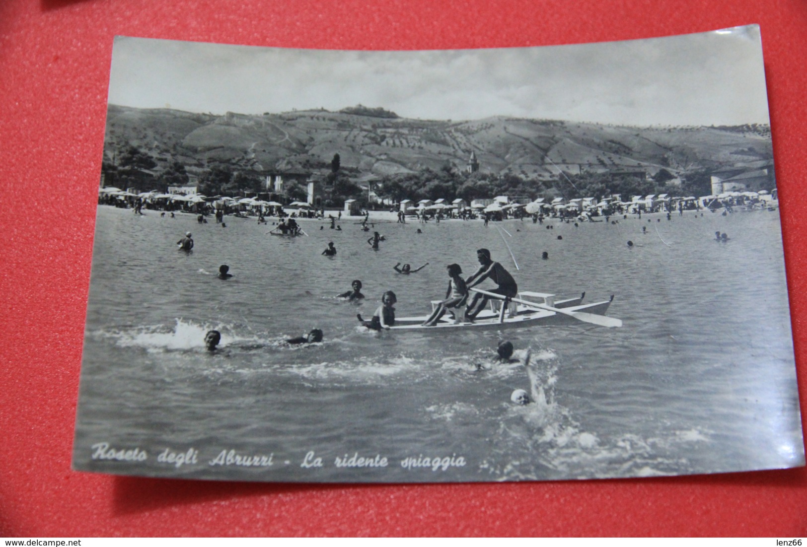 Teramo Roseto Degli Abruzzi La Spiaggia  Animata 1959 - Teramo