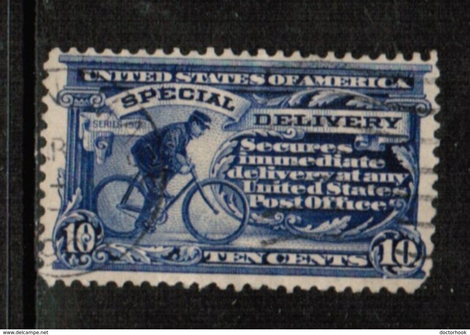 U.S.A.  Scott # E 6 F-VF USED (Stamp Scan # 600) - Express & Recommandés