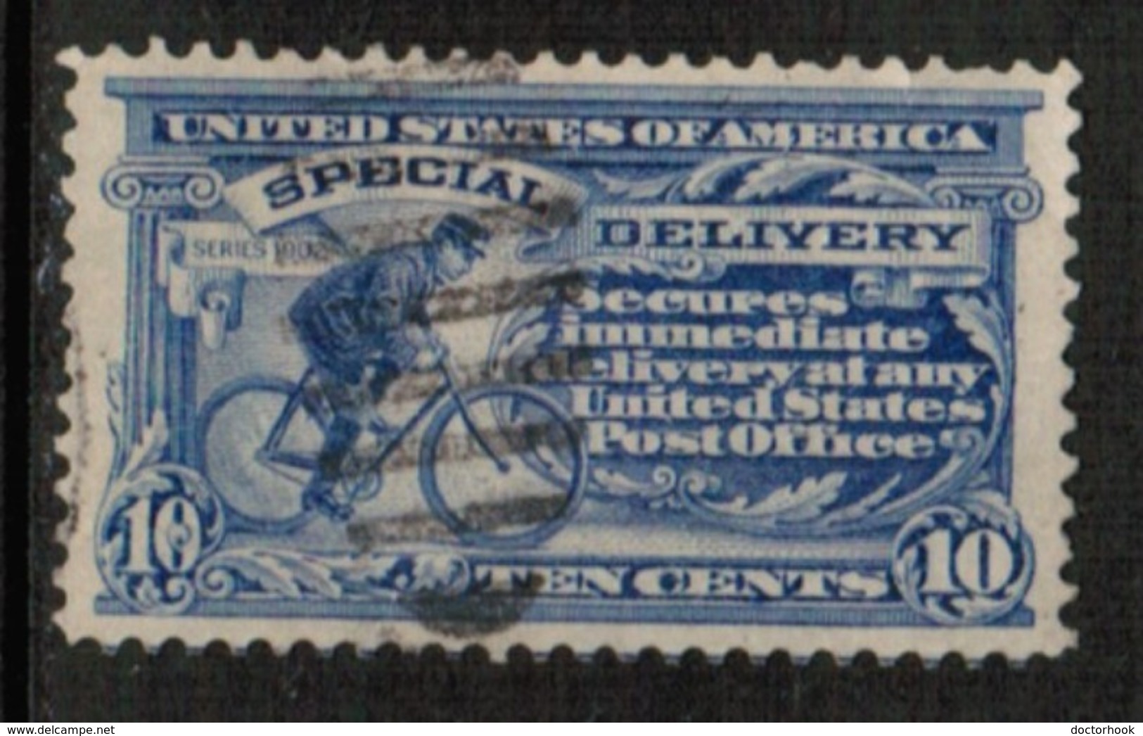 U.S.A.  Scott # E 6 VF USED (Stamp Scan # 600) - Expres & Aangetekend