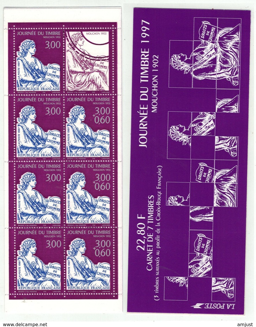France // 1997 // Bande De Carnet No.BC 3053 Neuf** Non Plié, Journée Du Timbre 1997 - Stamp Day