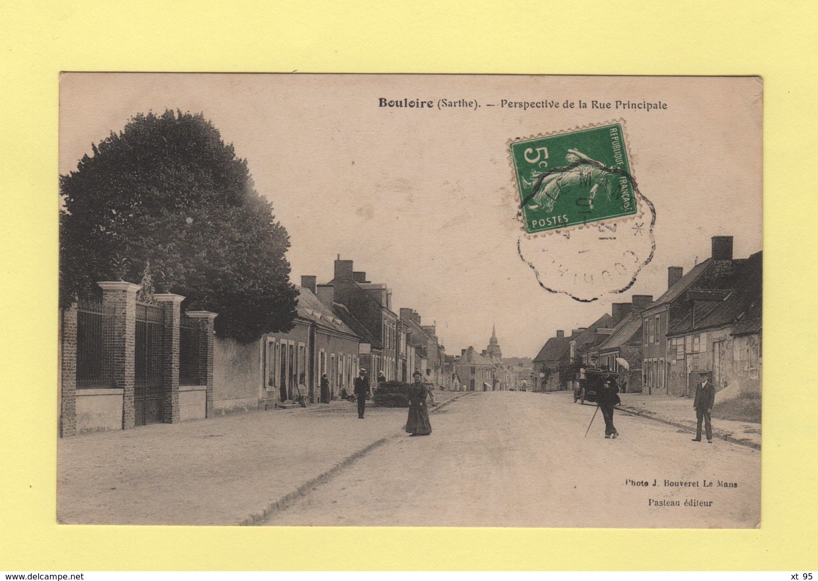 Bouloire - Perspective De La Rue Principale - Bouloire