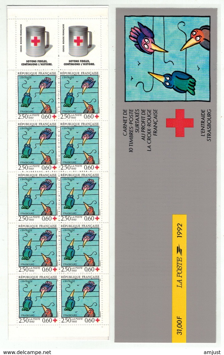 France // 1992 // Carnet Croix-Rouge 1992 Neuf** No.2041 - Cruz Roja