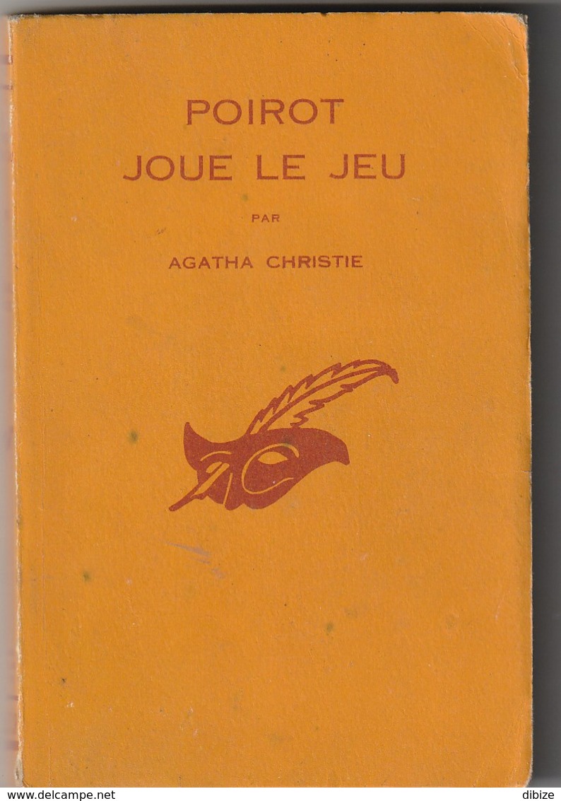 Agatha Christie. Poirot  Joue Le Jeu.  Le Masque N° 579. Année 1957. - Le Masque