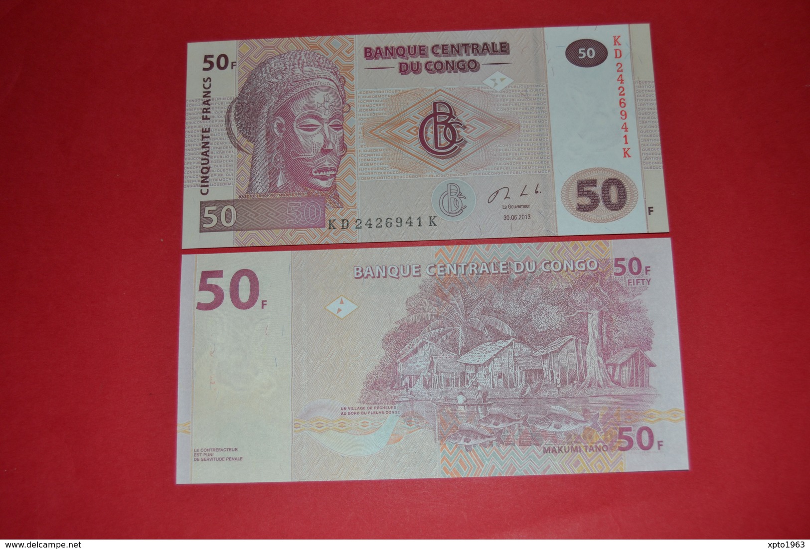 50 FRANCS - CONGO 2013 - Pick 97a - UNC - Neuf - République Démocratique Du Congo & Zaïre