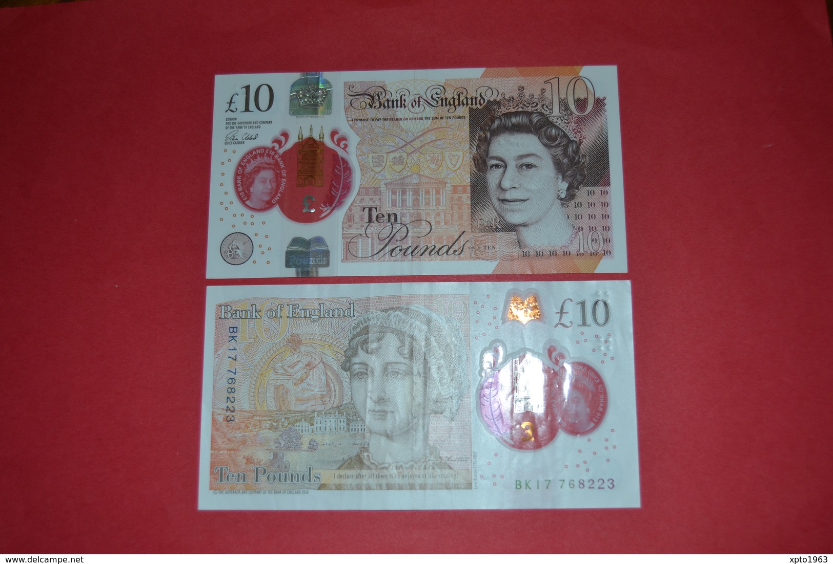 UNITED KINGDOM - Great Britain 10 Pounds 2016 Pk 395 - CIRCULATED - 10 Ponden