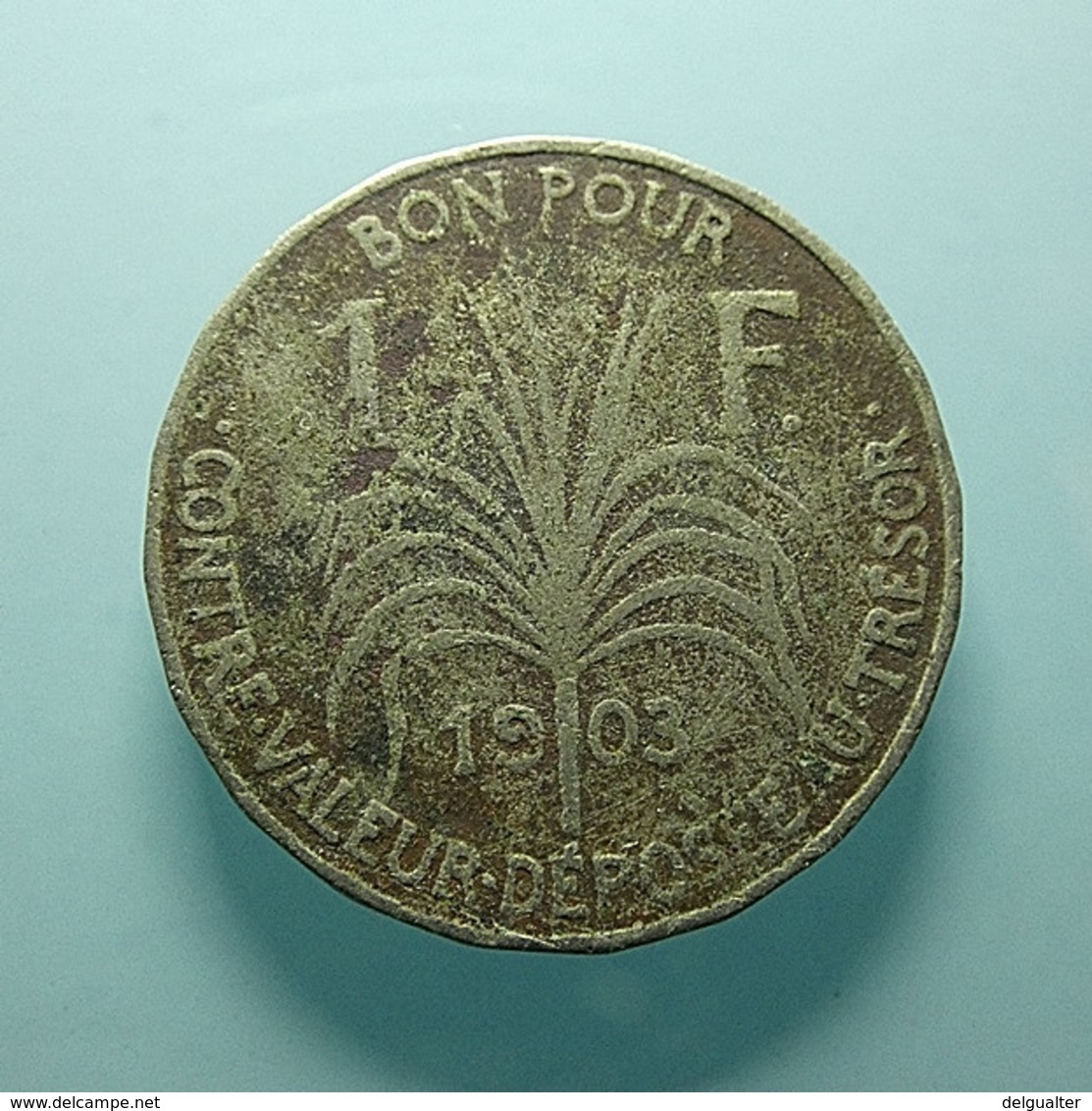 Guadeloupe 1 Franc 1903 - Altri & Non Classificati