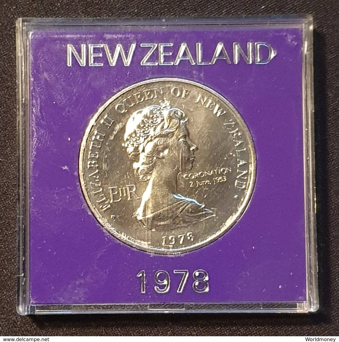 New Zealand 1 Dollar 1978 (proof) - New Zealand