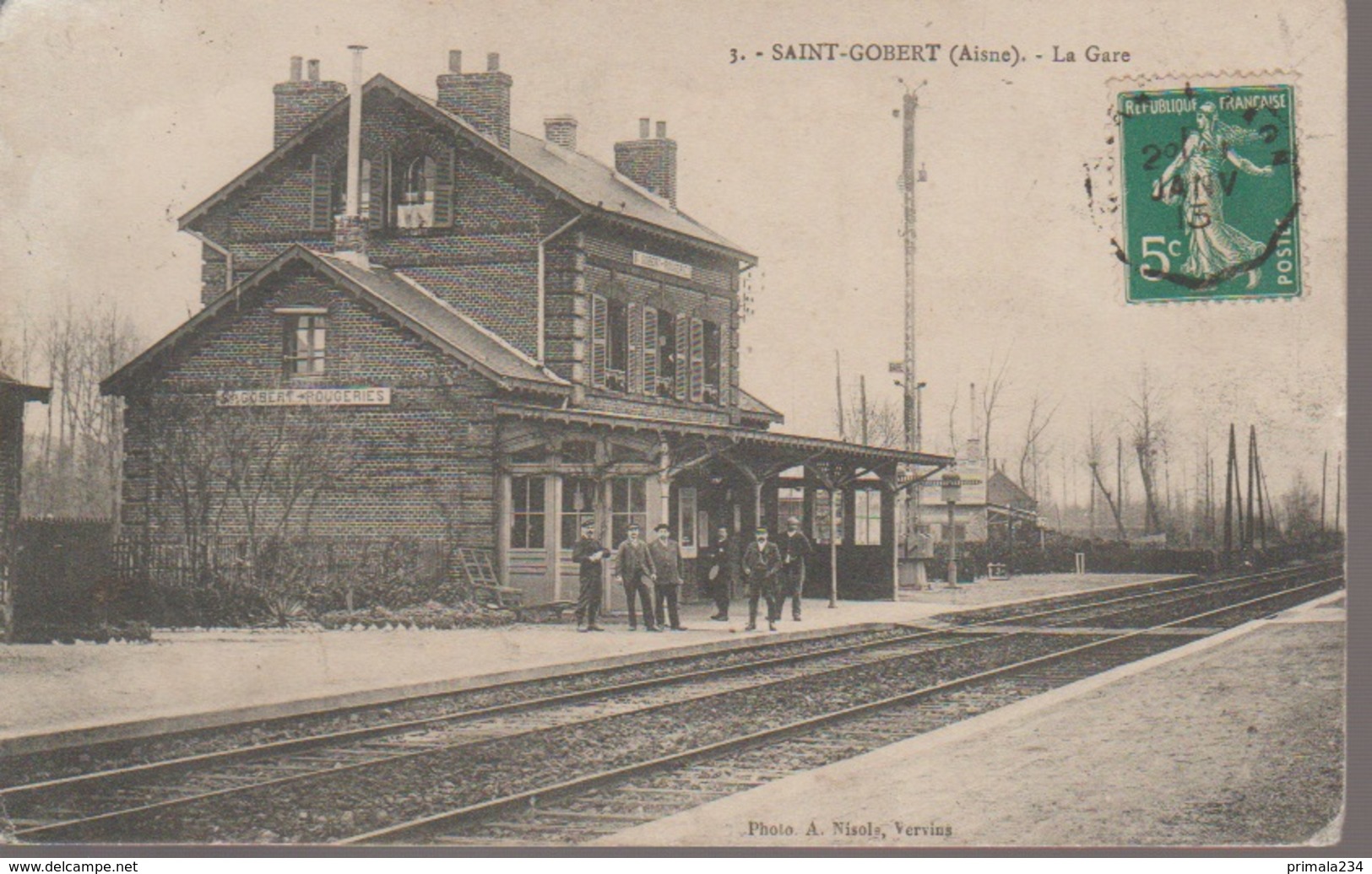 SAINT GOBERT - LA GARE - Autres & Non Classés