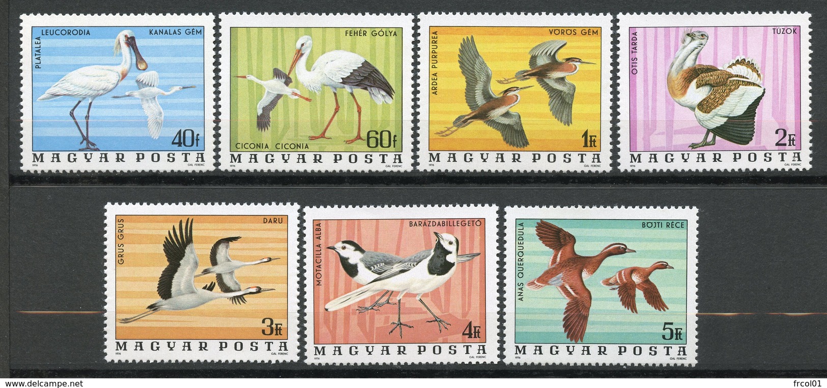 Hongrie, Yvert 2536/2542**, MNH - Nuovi