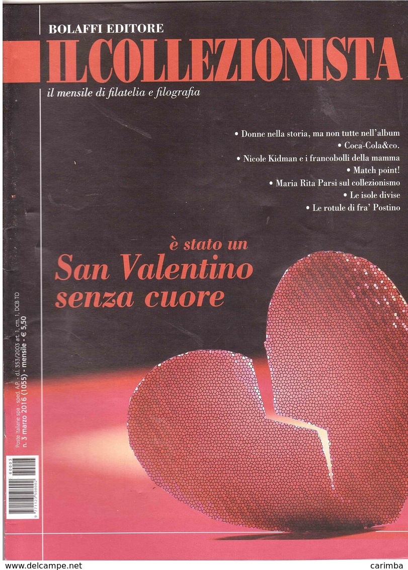 IL COLLEZIONISTA MARZO 2016 - Italian (from 1941)