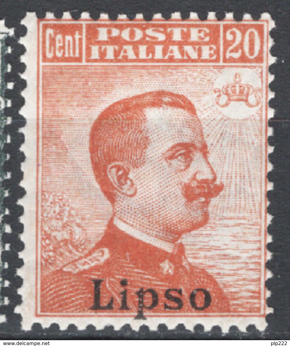 Egeo Lipso 1921 Sass.11 */MH VF/F - Egeo (Lipso)