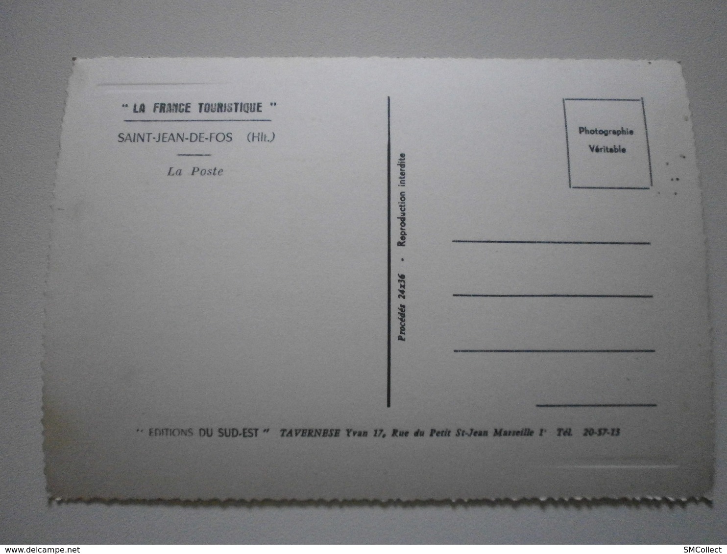 34 Saint Jean De Fos, La Poste (GF1133) - Other & Unclassified