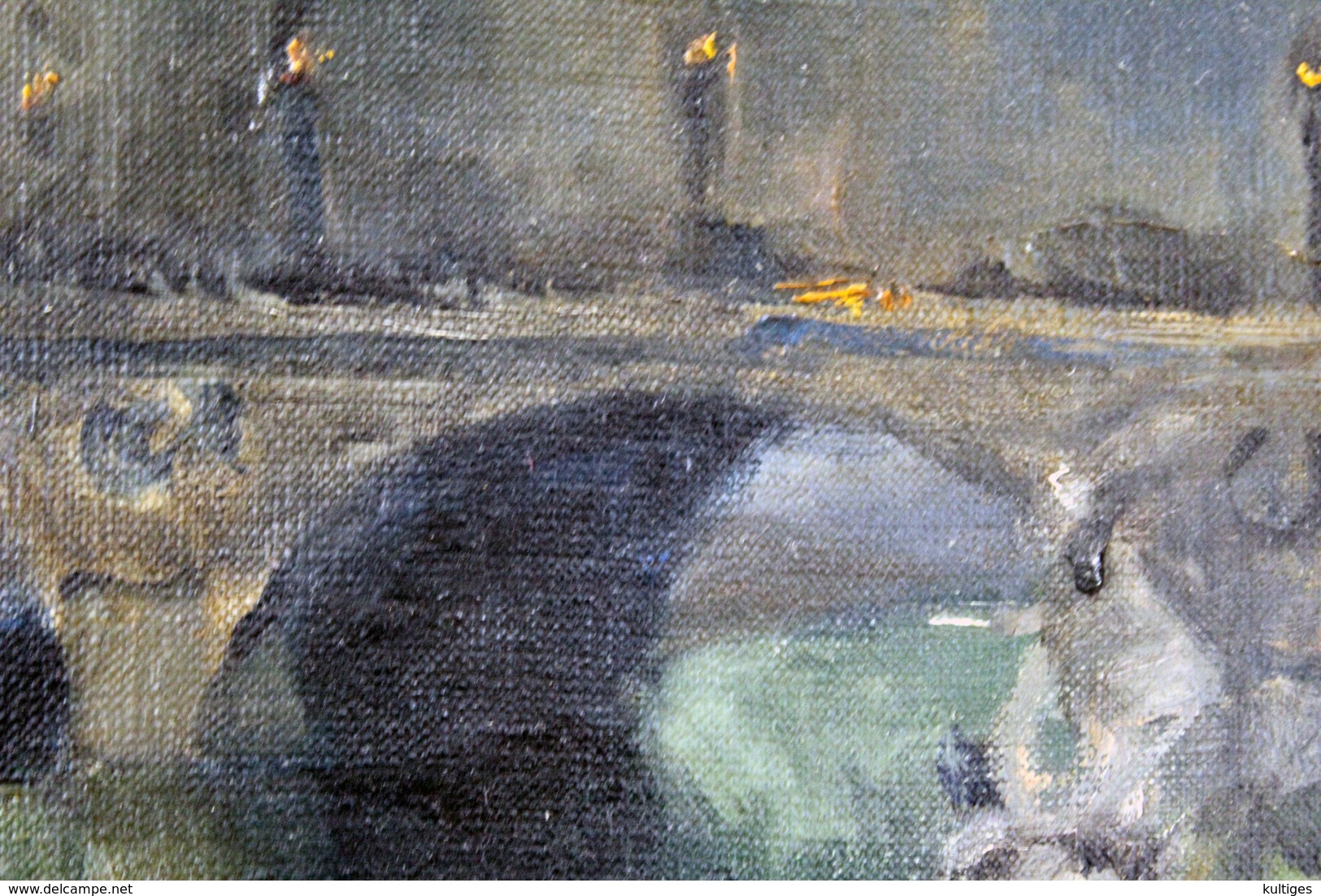 Vitalis Morin (Frankreich, 1867-1936) "Paris", Öl auf Leinwand über Keilrahmen