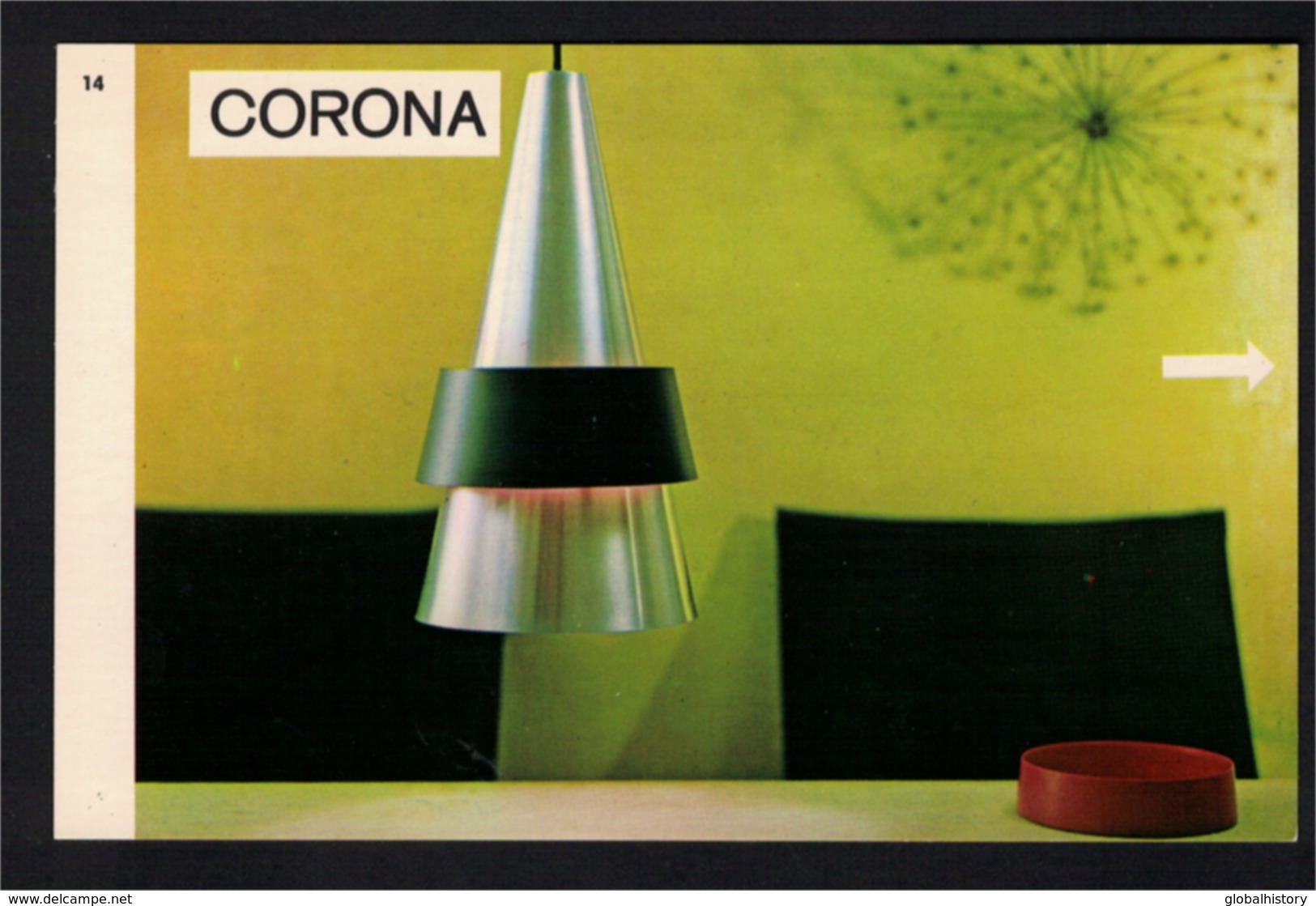 DF1284 - DENMARK - ADVERTISEMENT - FOG & MØRUP LTD. - DESIGN LAMPS SERIE CORONA - Denemarken