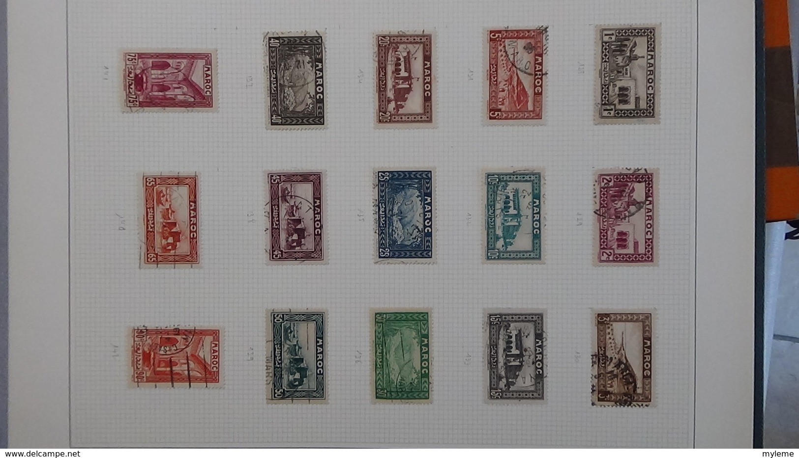 C29 Collection Du Maroc Oblitéré Avant Et Après Indépendance. Très Sympa. - Collections (en Albums)