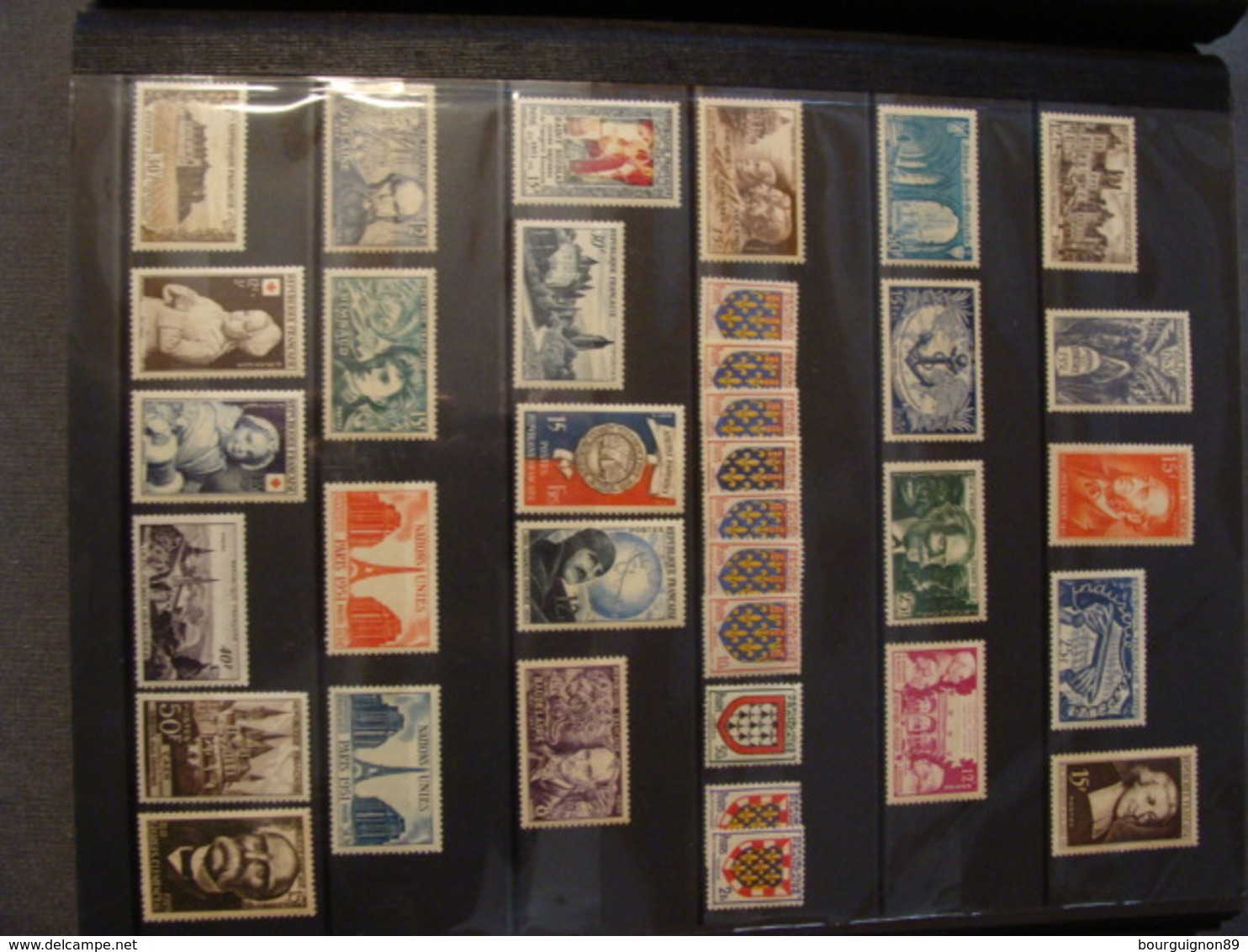 Album timbres France neufs avec pleins de bonnes  valeurs