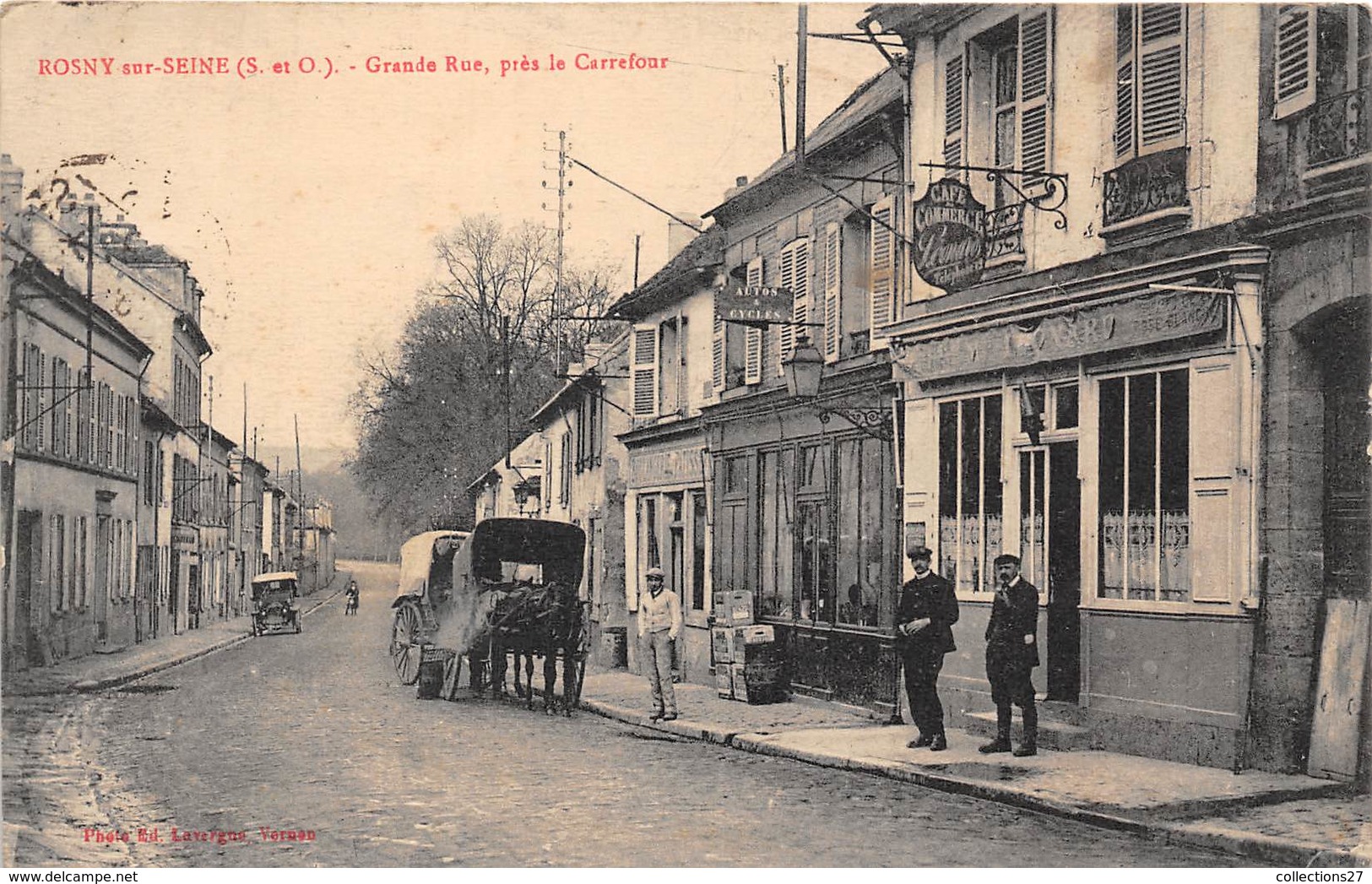 78-ROSNY-SUR-SEINE-GRANDE RUE , PRES LE CARREFOUR - Rosny Sur Seine