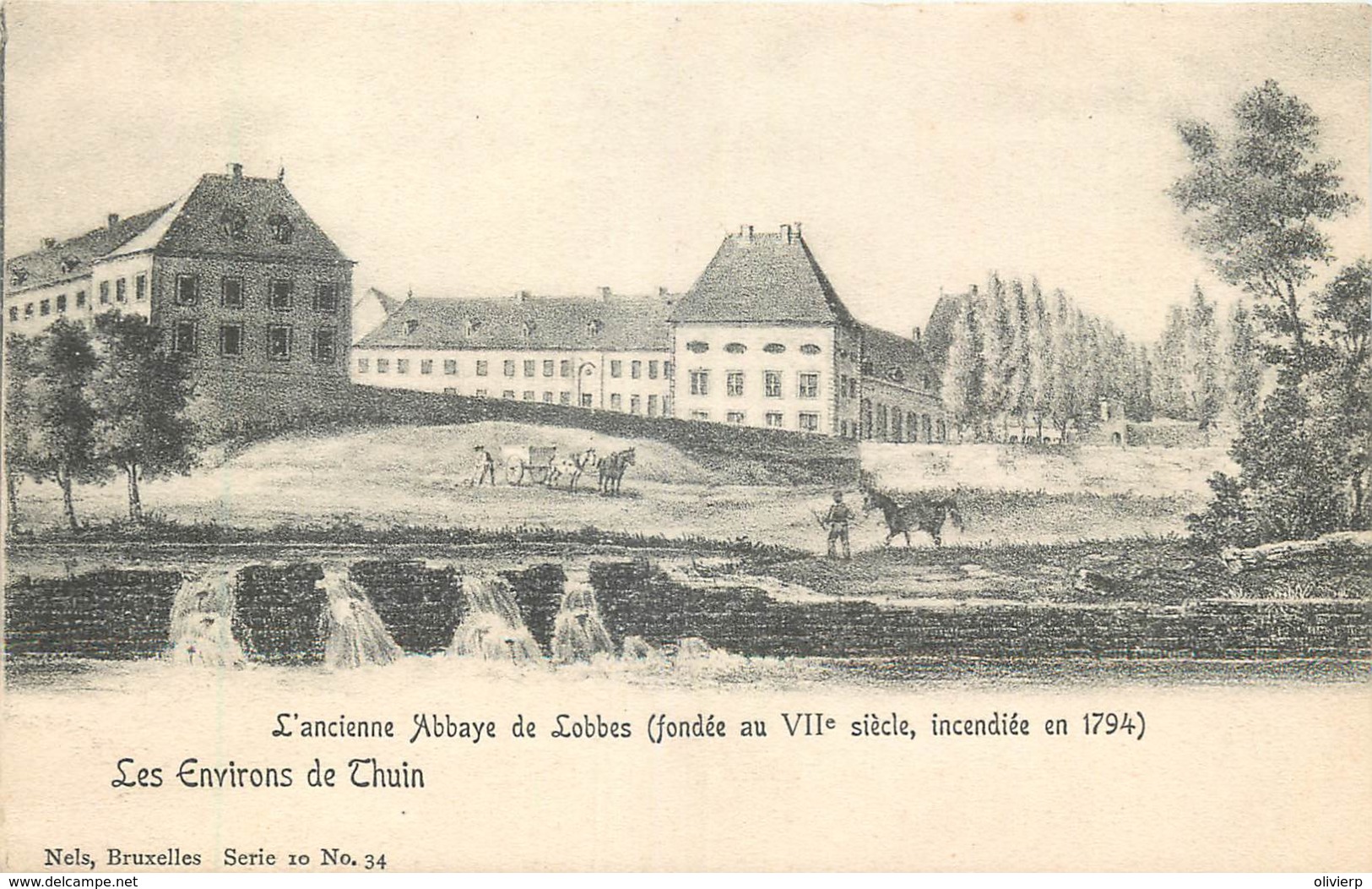Belgique - Les Environs De Thuin - L' Ancienne Abbaye De Lobbes - Lobbes