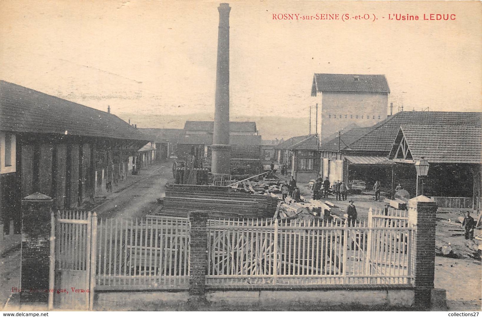 78-ROSNY-SUR-SEINE-L'USINE LEDUC - Rosny Sur Seine