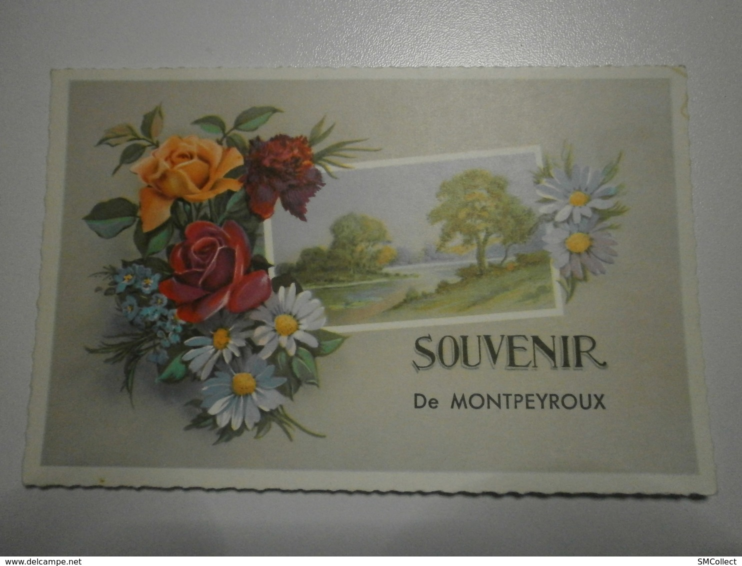 34 Montpeyroux. Lot De 2 Cartes. Un Bonjour / Souvenir (8663) - Other & Unclassified