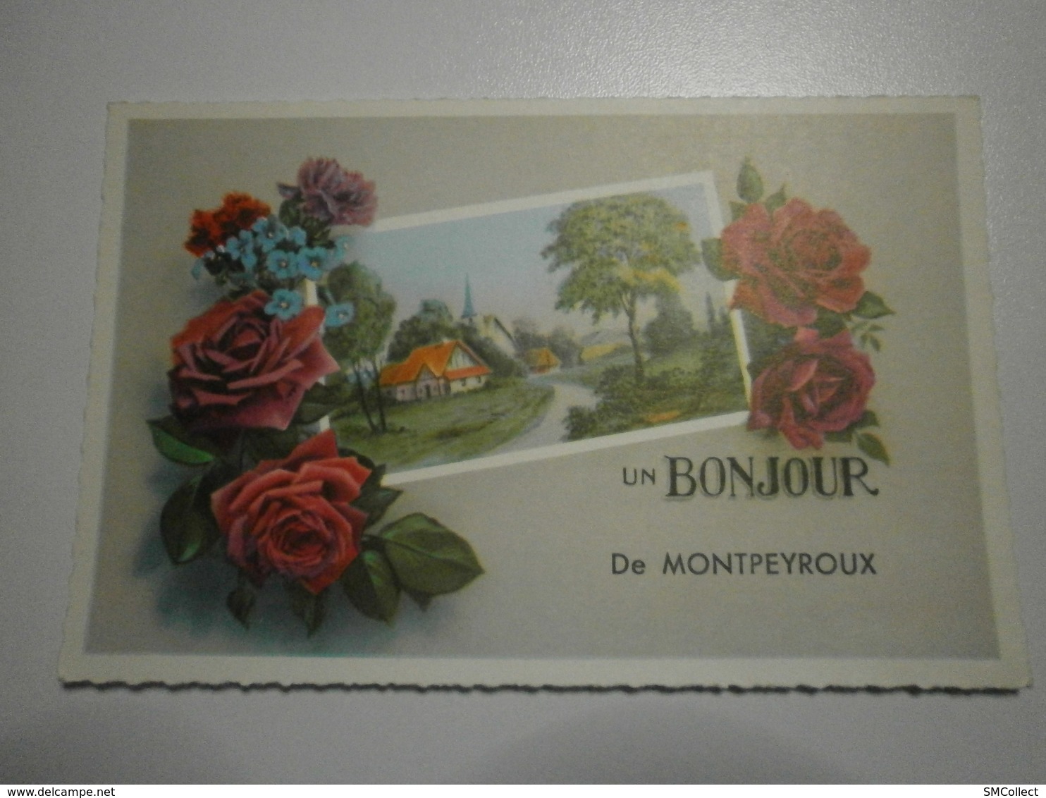 34 Montpeyroux. Lot De 2 Cartes. Un Bonjour / Souvenir (8663) - Other & Unclassified