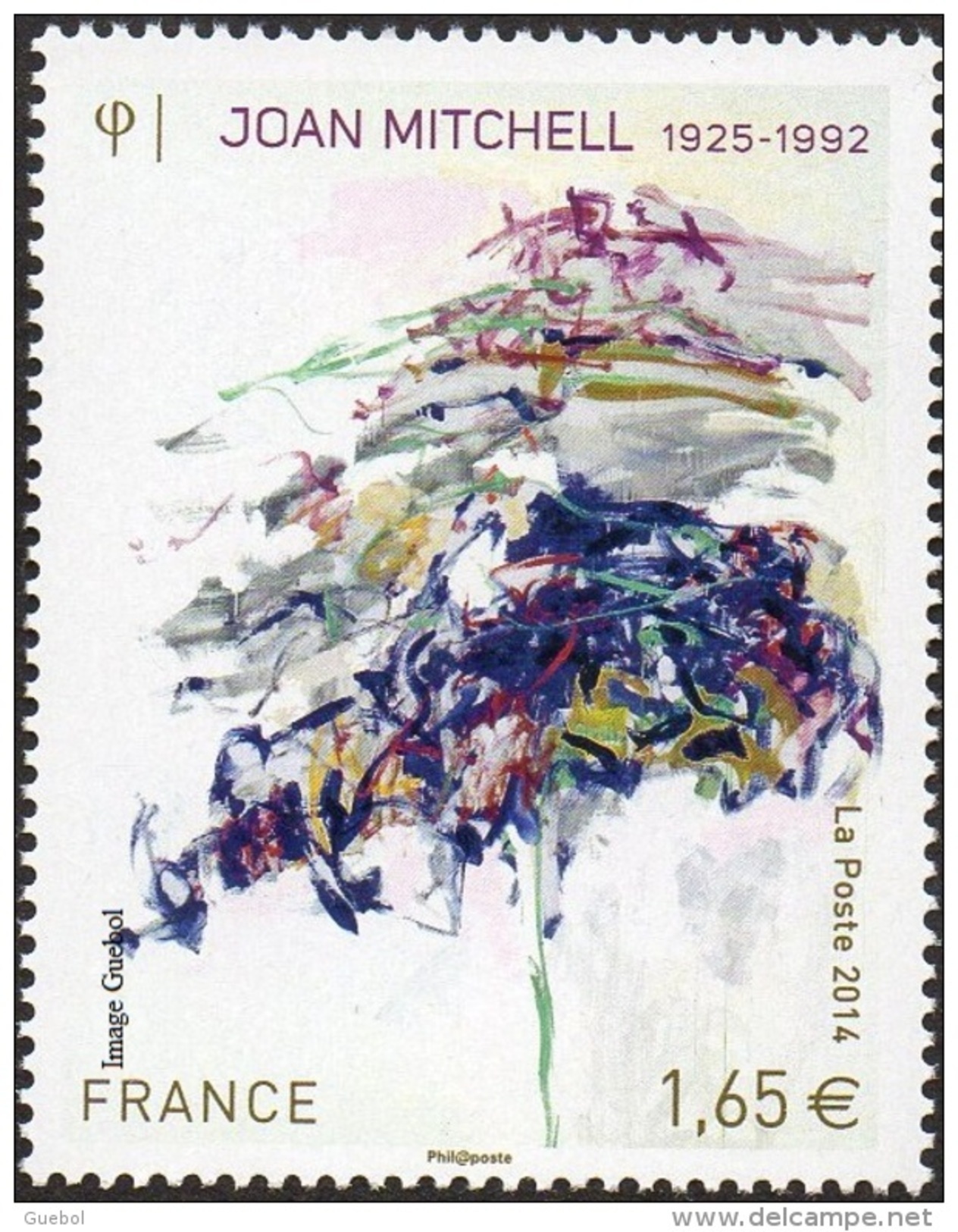 France N° 4849 ** Peinture De Joan Mitchell - Unused Stamps