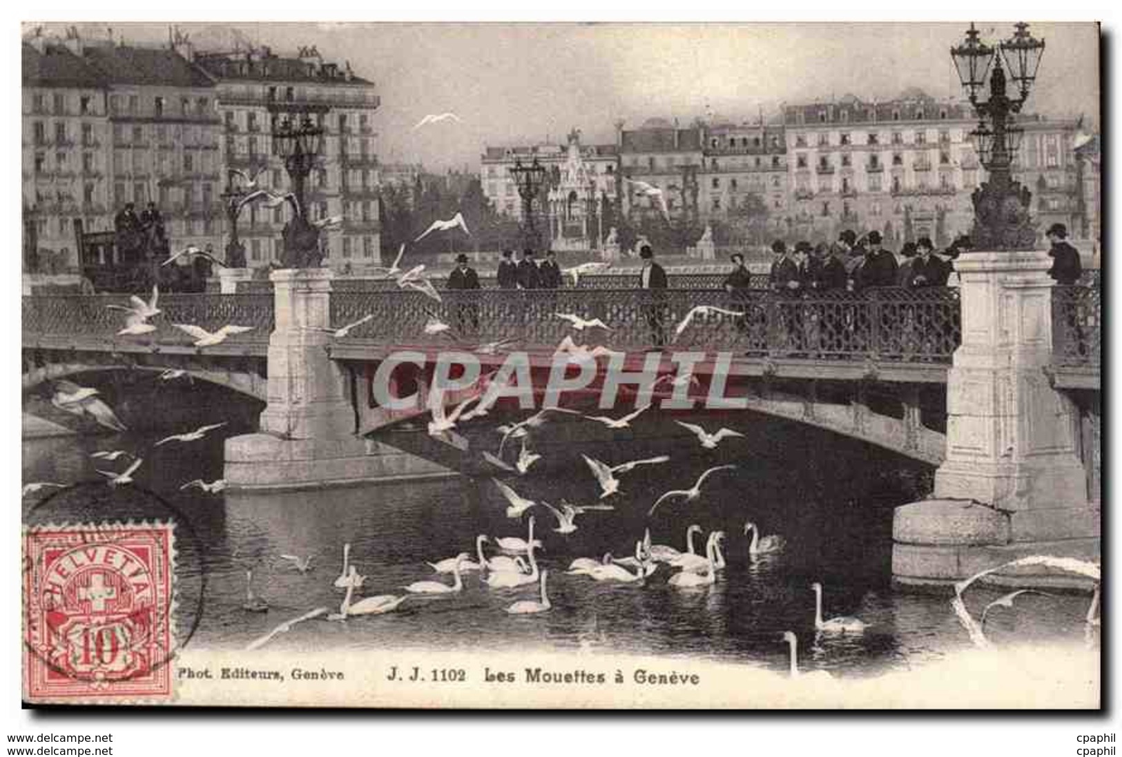 Suisse Geneve CPA Les Mouettes - Genève