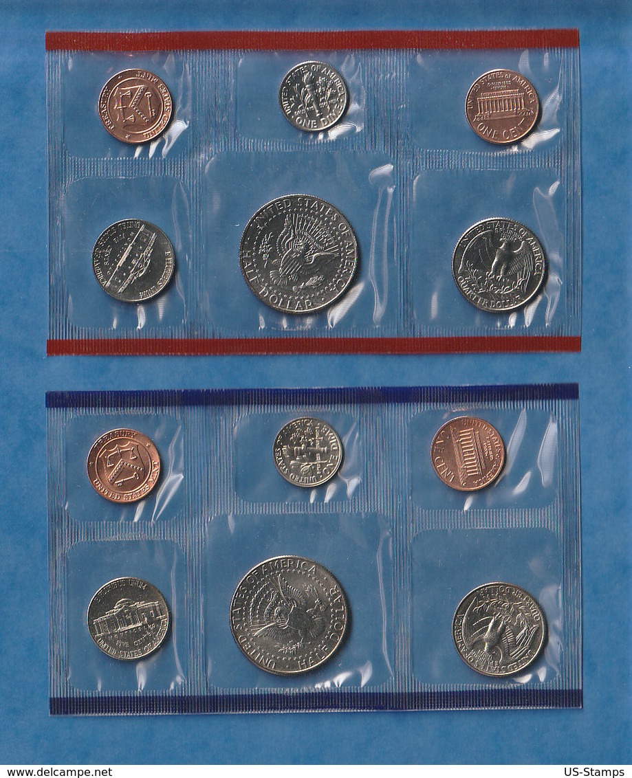 USA - The 1998 Uncirculated Coin Set - Mint Sets