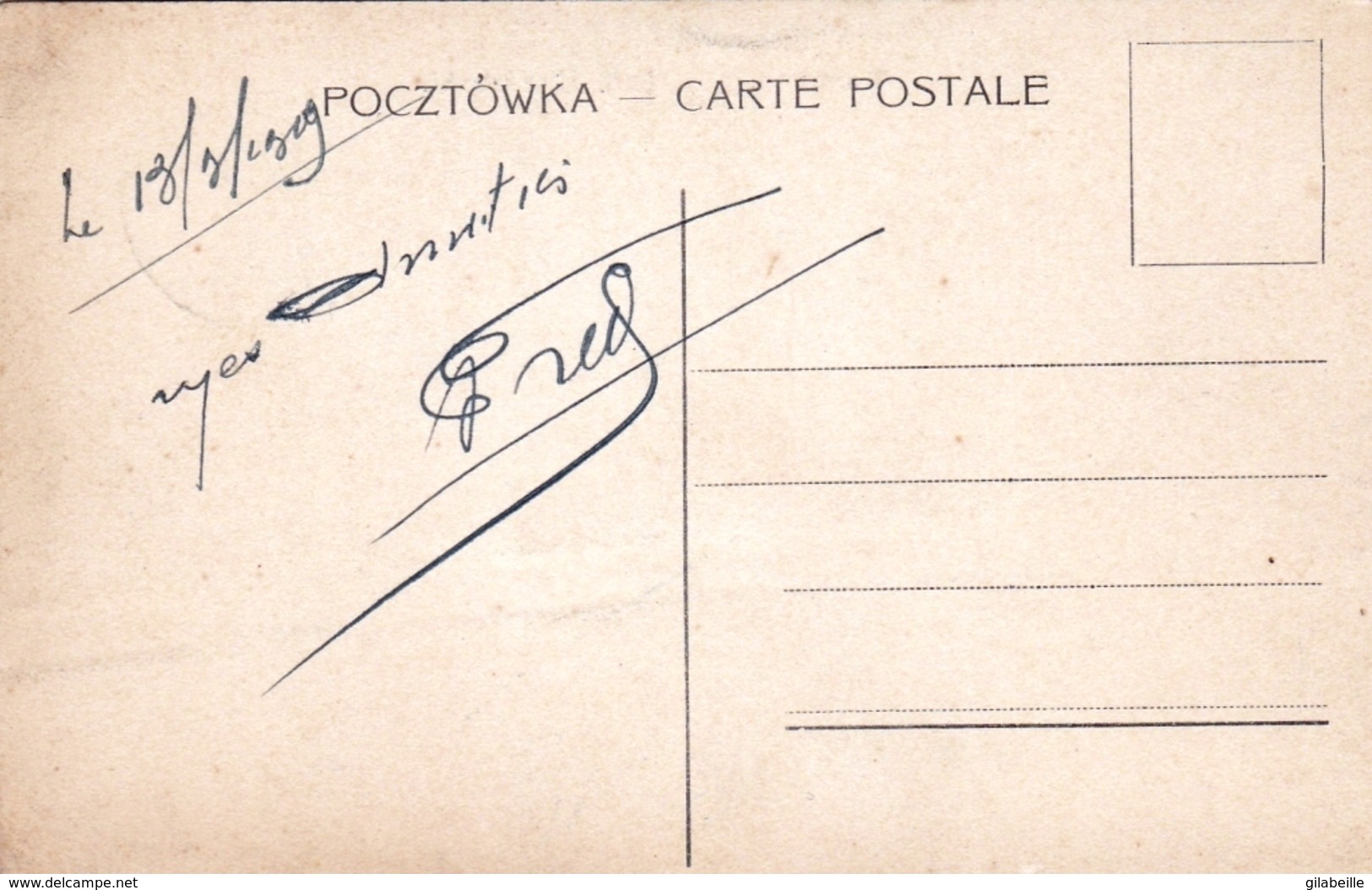 Pologne - Polska - VARSOVIE -  WARSZAWA - Park Ujazdowski - 1919 - Polonia