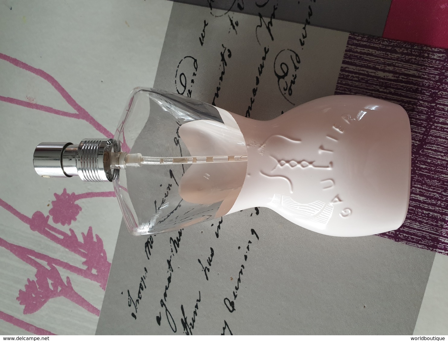 Bouteille De Parfum Vide Betty Bop Jpg - Flakons (leer)