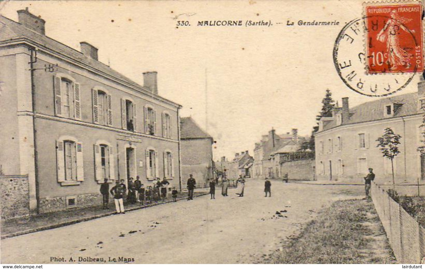 D72  MALICORNE La Gendarmerie - Malicorne Sur Sarthe