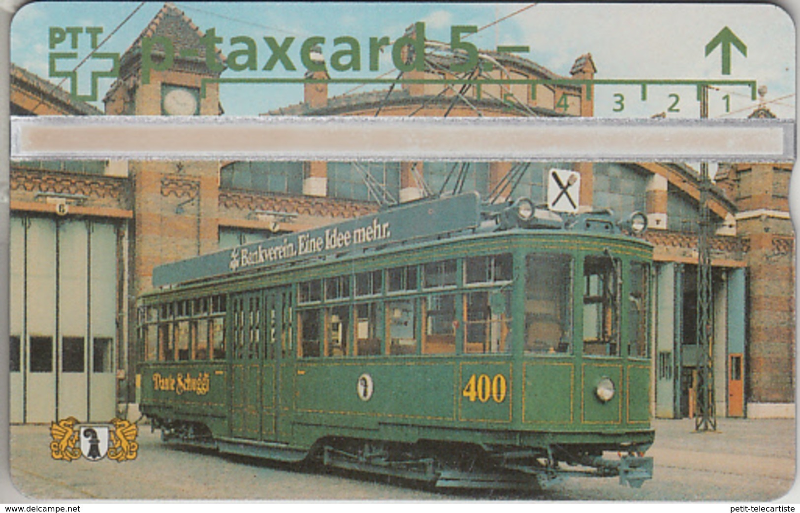 SUISSE - PHONE CARD - TAXCARD-PRIVÉE *** TRAIN - ZUG & TRAM / 2 *** - Suisse