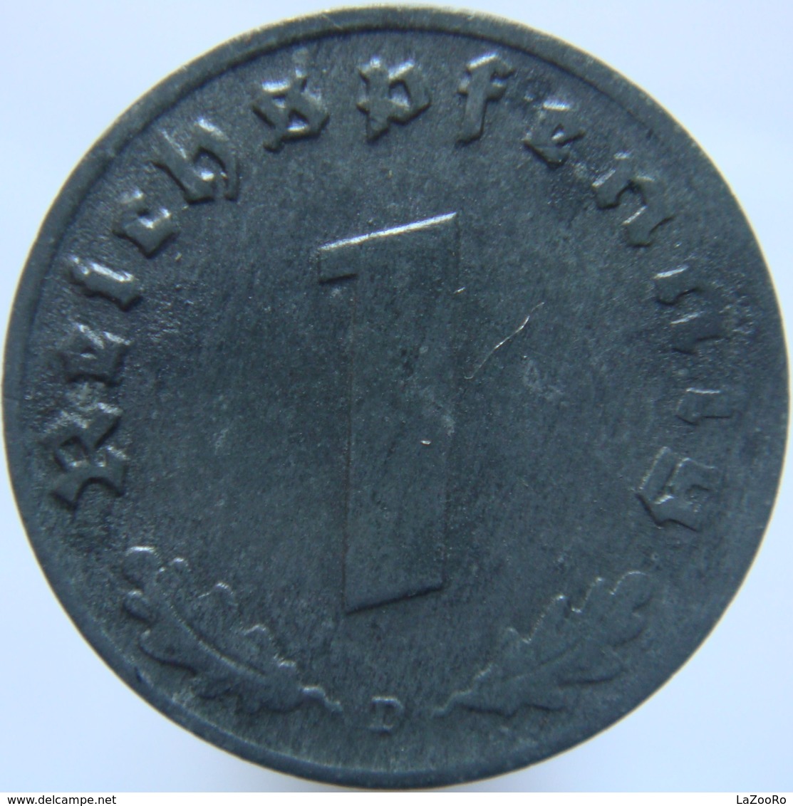 LaZooRo: Germany 1 Pfennig 1943 D XF / UNC - 1 Reichspfennig