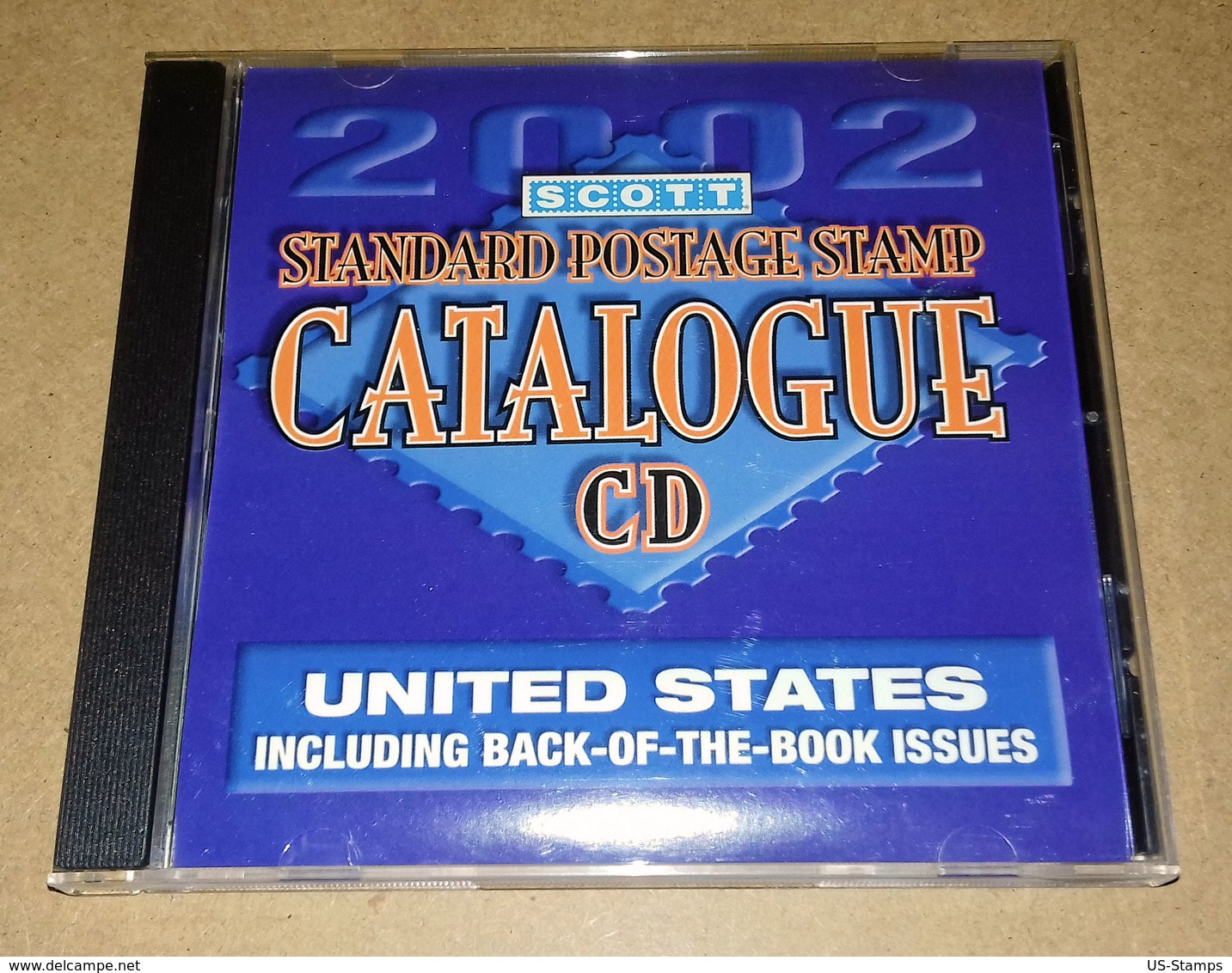 CD Scott Standard Postage Stamp Catalogue US 2002 - Englisch