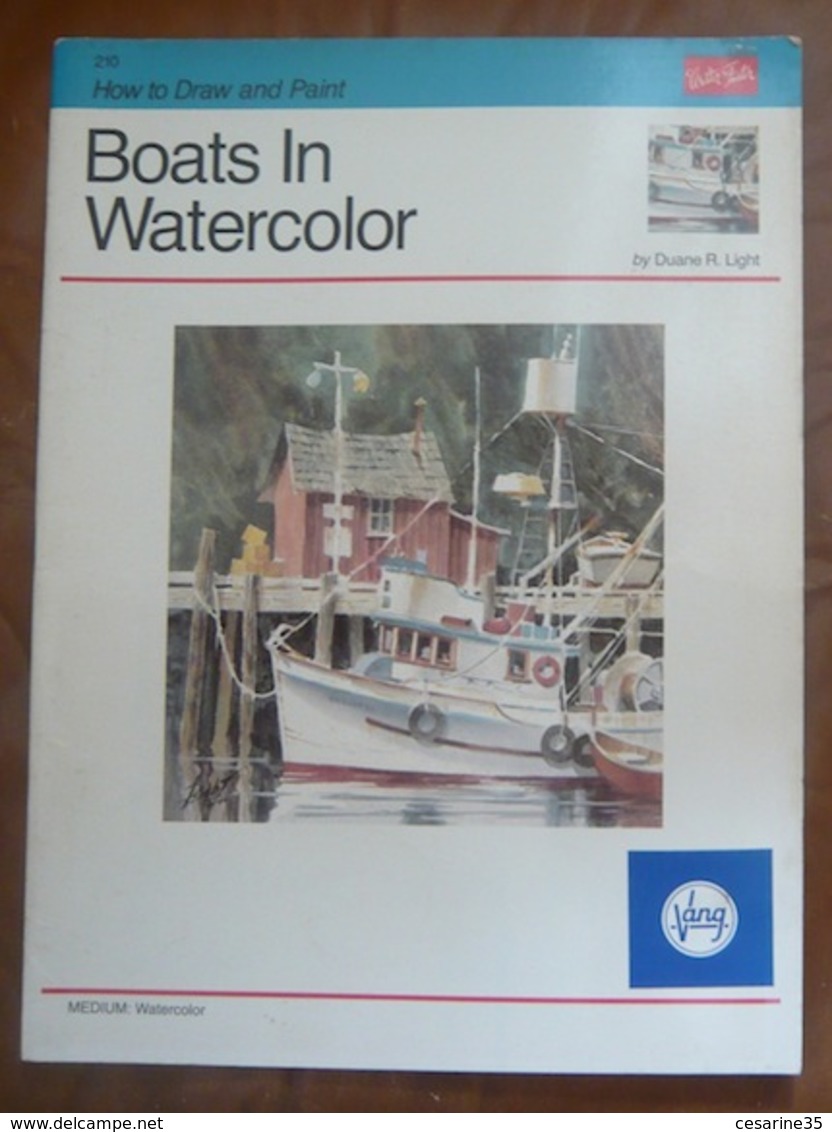 Boats In Watercolor How To Draw And Paint 210 - Beaux-Arts