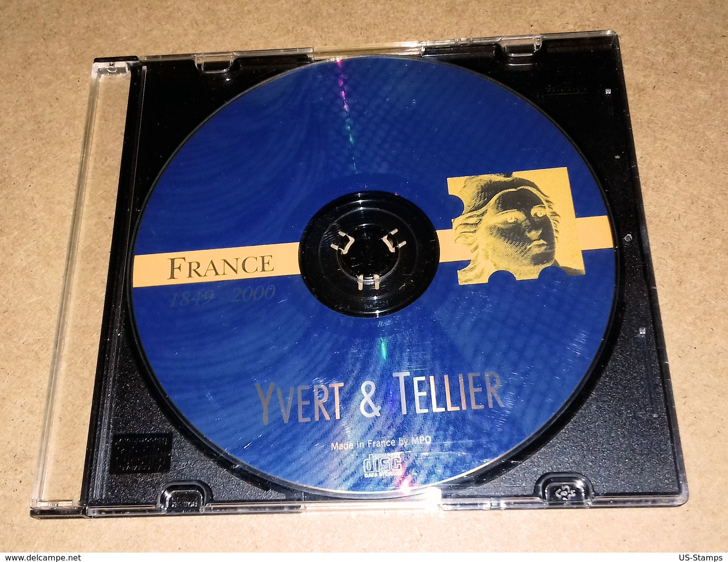 CD-ROM Yvert & Tellier France 1849 - 2000 - Frans